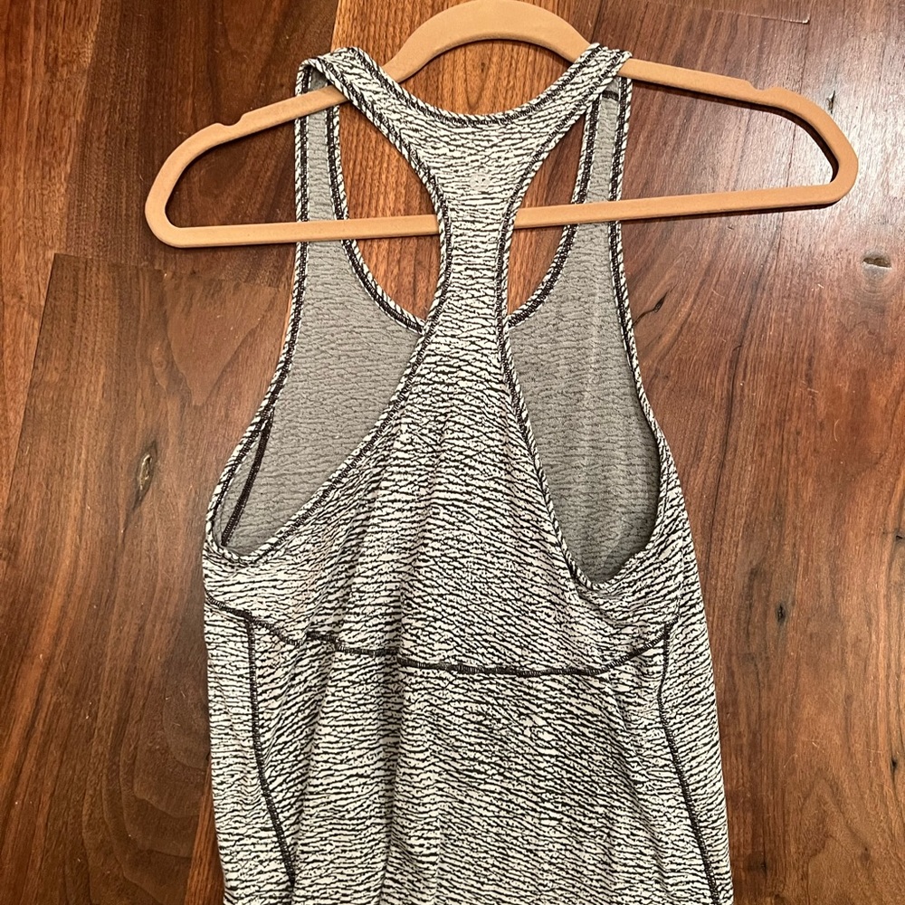 Lululemon gorgeous print racer back tank!! - Picture 2 of 2